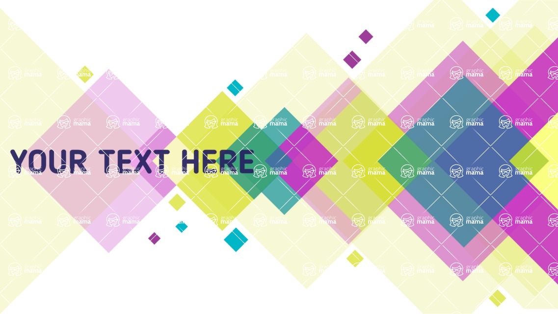 vector backgrounds - a rich collection (vector pack) of beautiful shapes and modern color palettes - Flat Shapes Abstract Background Template